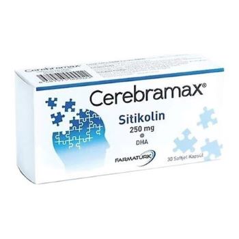 Cerebramax acaiticoline 250 mg Dha 30 Softgel Kapsül