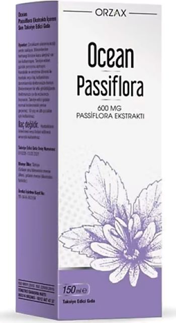 Ocean Passiflora 600 mg şurup 150 ml